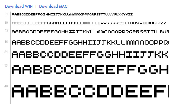 cubic-five-free-pixel-fonts