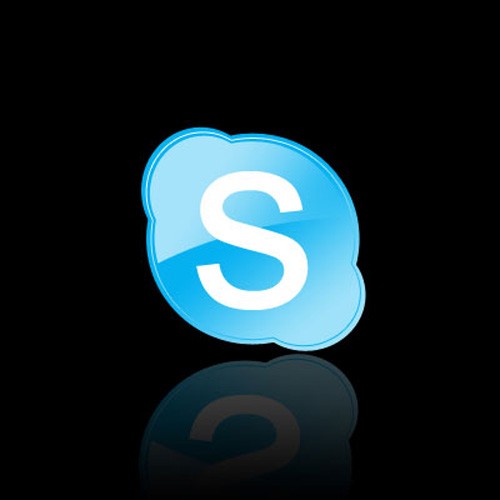to create Skype Logo using