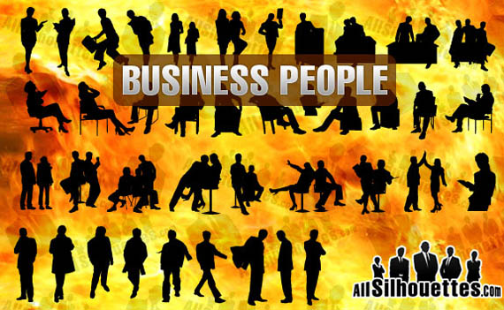 Business-people-free-photoshop-custom-shapes