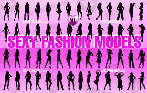 Sexy-fashion-models-free-photoshop-custom-shapes