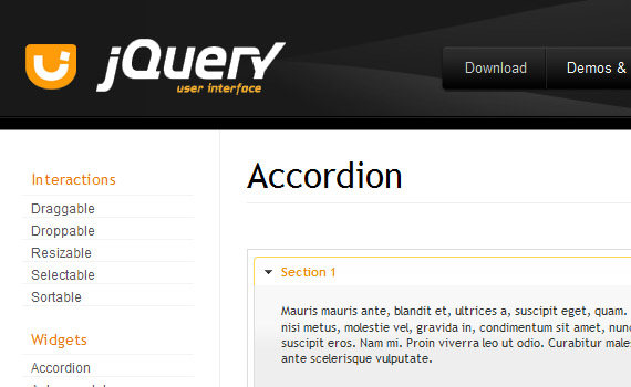 User-interface-jquery-accordion-menus-resources-tutorials-examples