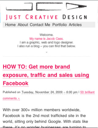 Just-creative-design-mobile-web-design-showcase