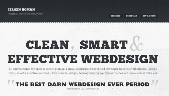 Jeroen-homan-minimal-trendy-webdesign-inspiration