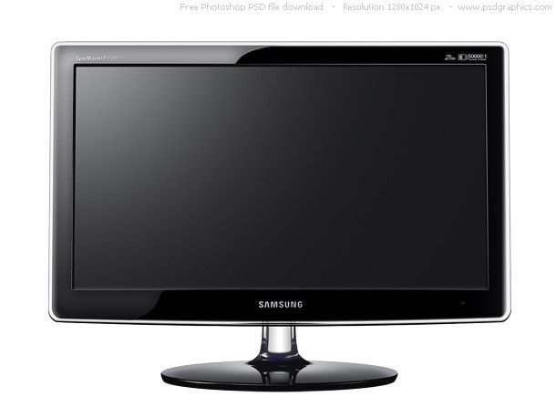 Computer Monitor Icon. Samsung P2370 Computer Monitor