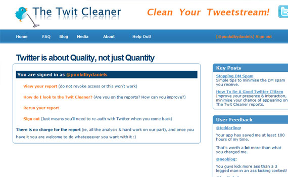 Cleaner-twitter-tools