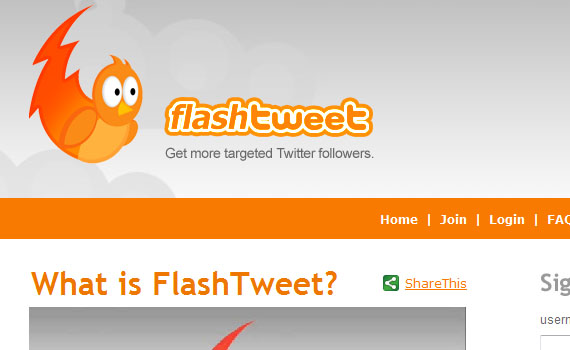 Flash-tweet-twitter-tools
