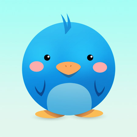 Create-adorable-cute-twitter-icon-photoshop-character-illustration-tutorials