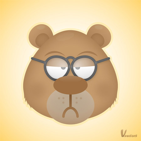 Create-grumpy-bear-character-illustration-tutorials