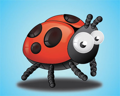 Create-lady-bird-insect-using-adobe-character-illustration-tutorials