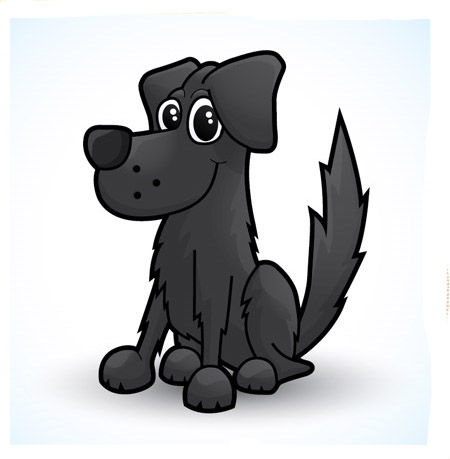 Draw-cute-dog-vector-character-illustration-tutorials