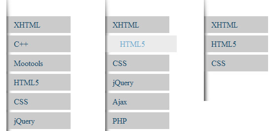 Jquery-style-with-3-css-menu-button-tutorials
