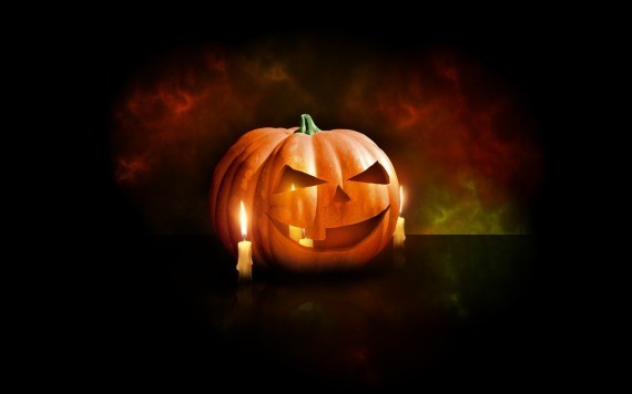 designing backgrounds in photoshop. Design a halloween pumpkin
