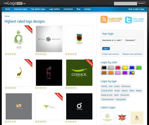 Highest rated logo designs Logo Design Gallery Inspiration LogoMix 20100921 23 Páginas web para inspirarnos con logos