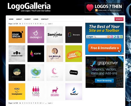 Logo Gallery Inspiration Logo Galleria 20100921 23 Páginas web para inspirarnos con logos