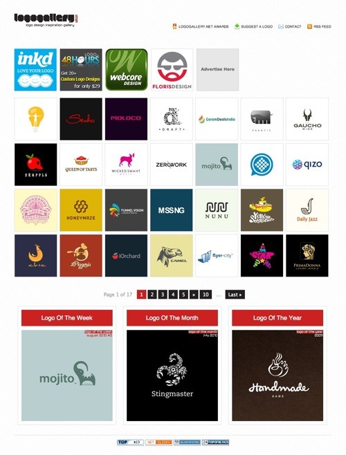Logogallery.net Logo Inspiration Gallery 20100921 23 Páginas web para inspirarnos con logos