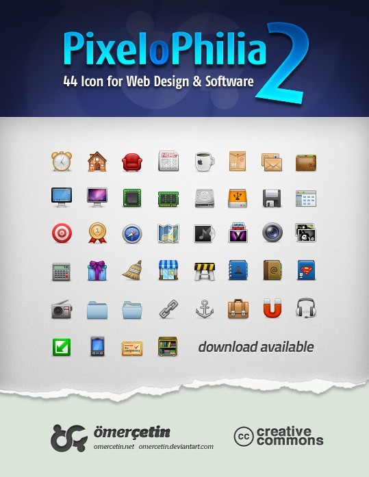 44 Icon for Web-Design & Software