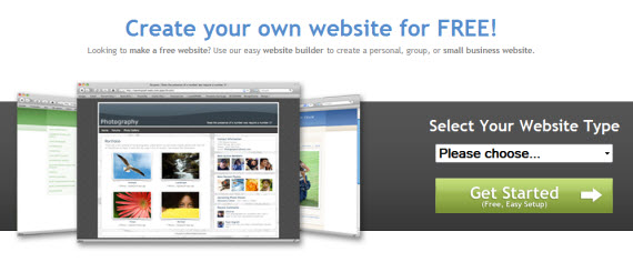 webs online website builder