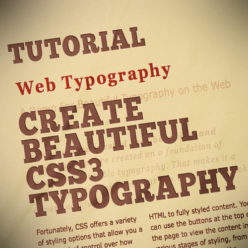 Beautiful-typography-css3-text-effect-tutorials