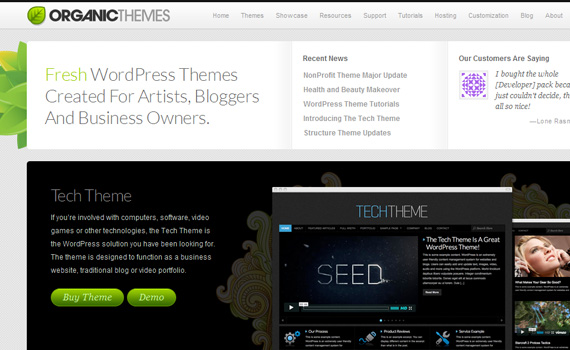 Organicthemes-marketplaces-buy-sell-wordpress-themes