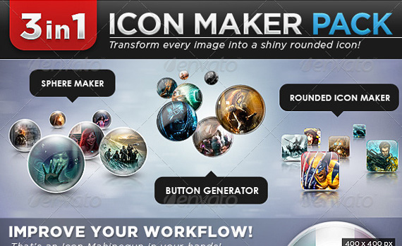 Icon-maker-premium-photoshop-actions