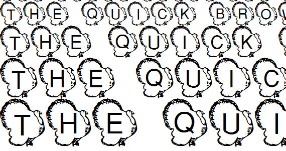 thanksgiving fonts lms turkey day