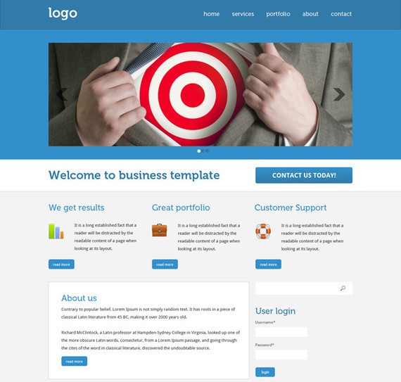 Design a Drupal Business Theme in Photoshop