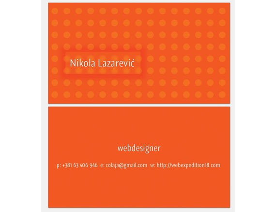 Design Slick Print Ready Business Card
