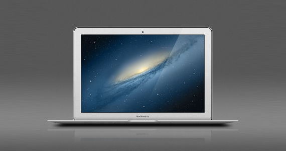 Macbook Air - Fully Scalable PSD