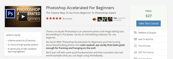 Photoshop Accelerated For Beginners