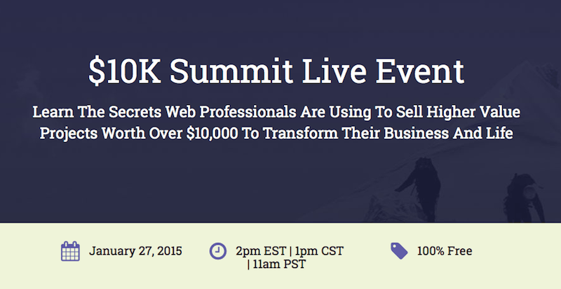 Free $10K Summit Live Event