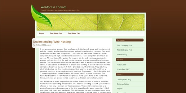 leaf-wordpress-design