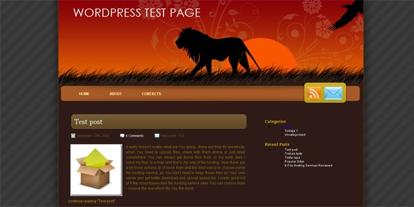lion-wordpress-theme