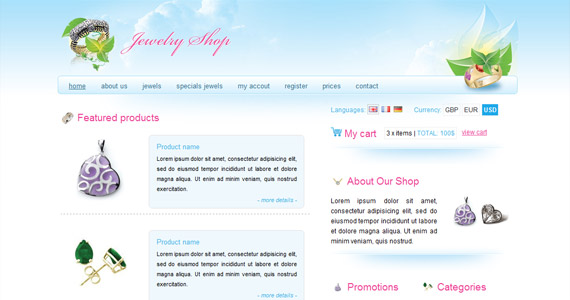 jewelry-shop-xhtml-css-template