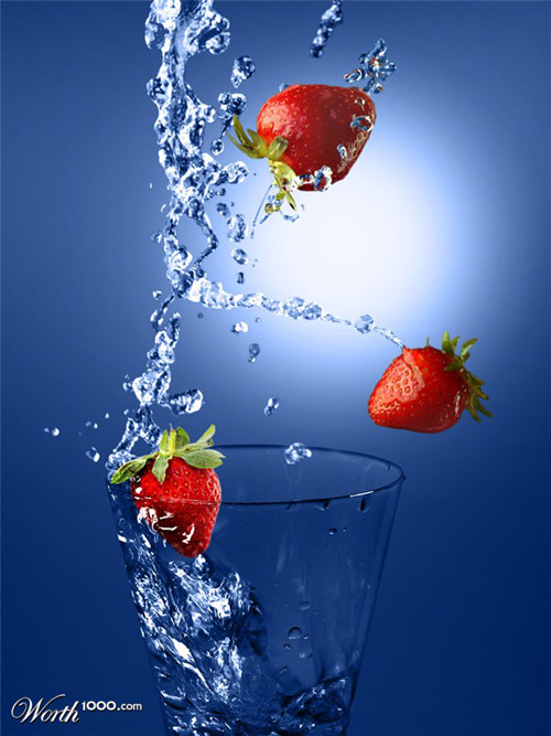 cheers-strawberry-photomanipulation