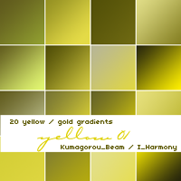 20 soft yellow gradients-photoshop