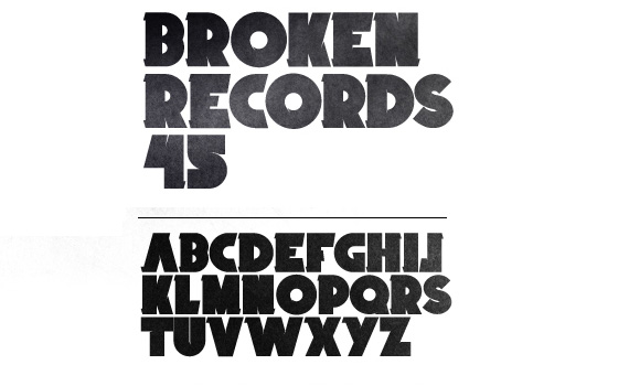 Broken-records-fresh-free-fonts-2011