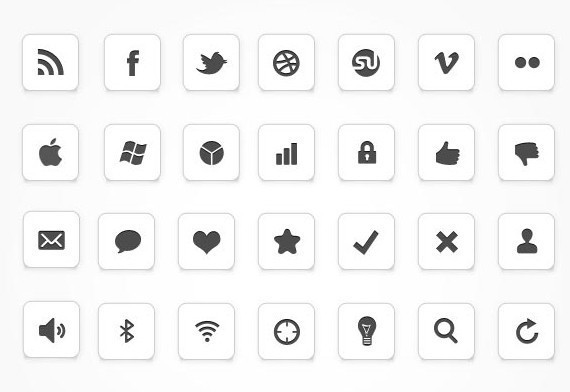  IC Minimal Icon Set by layout deck