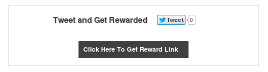 Reward Link After Tweet