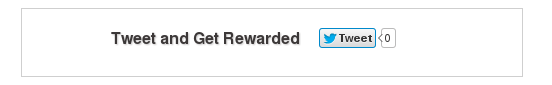 Reward Links Before Tweet